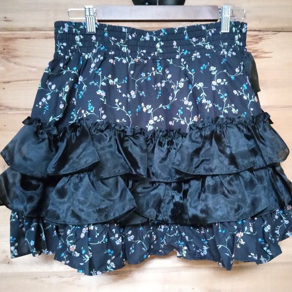 Selkie Dresses & Skirts - Selkie Ruffle Floral Skirt NWOT